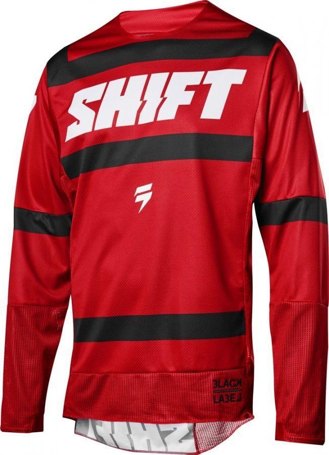 Джерси Shift Black Strike Jersey Dark Red